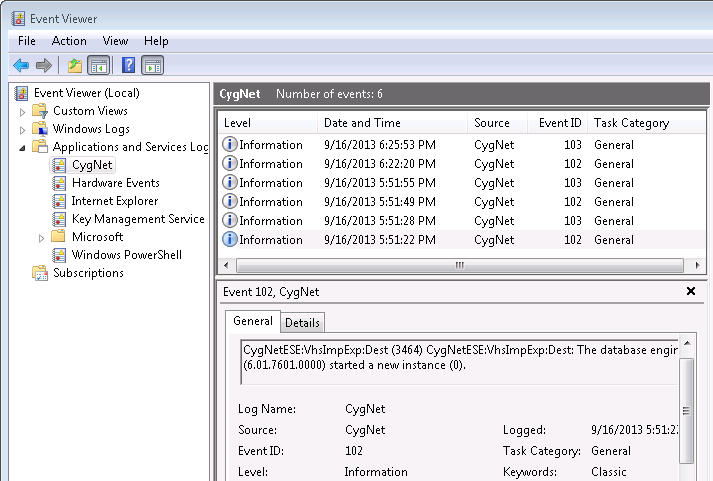Event Viewer